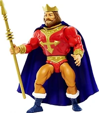 Masters of the Universe Origins King Randor 5.5-in Action Figure, Battle Figure for Storytelling Play and Display
