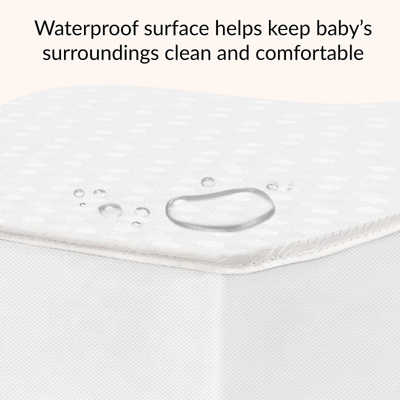 Dream On Me Respirant 6" - Matelas de Lit en Mousse Ferme Pleine Grandeur et de Lit pour tout-petit, Modèle # BR-6E6WL