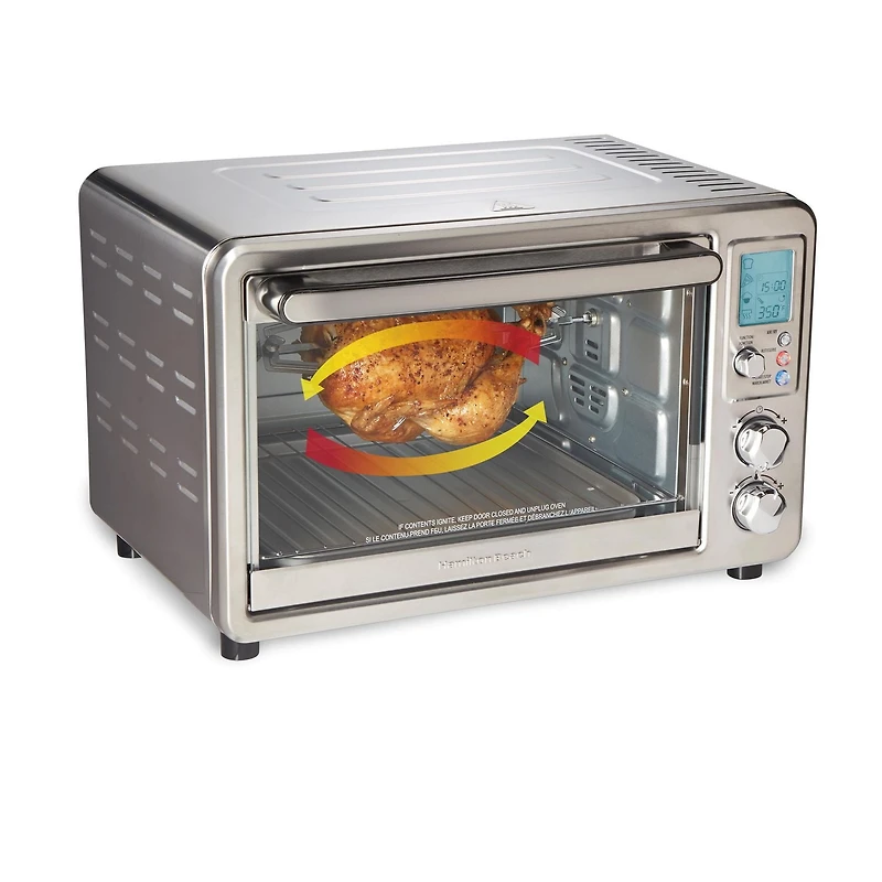 Hamilton Beach 31193C SureCrisp Digital Air Fry Oven, Extra large convection oven