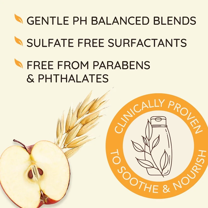 AVEENO Apple Cider Vinegar Blend Shampoo Clarify & Shine, 354 mL