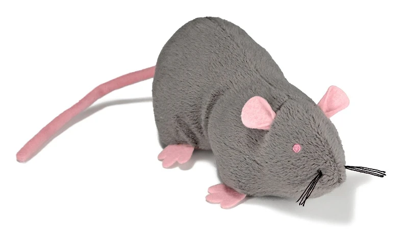 Grand jouet à l'herbe à chat en forme de souris de SmartyKat