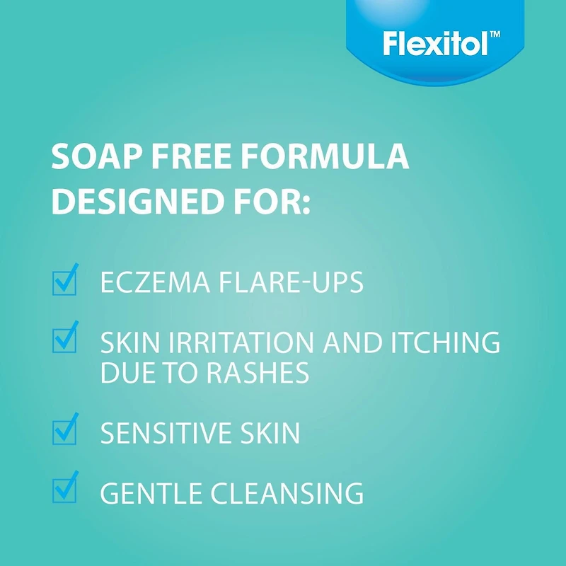 Nettoyant pour le corps et Shampooing contre l'eczéma Happy Little Bodies de Flexitol