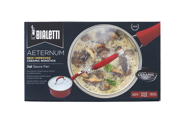 Casserole à couvercle Bialetti 2QT
