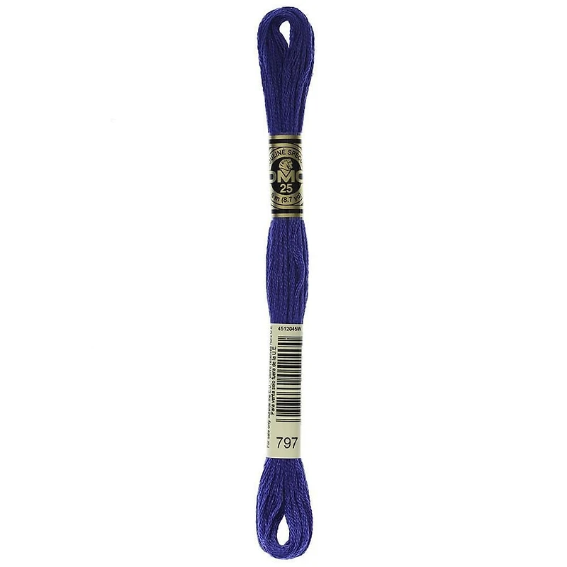 DMC Blue Cotton 6 Strand Floss 8 m (8.75 yd)