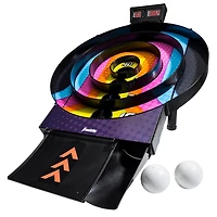 Jeu de balle tourbillon de type arcade Franklin Sports – Jeu d’arcade sans outils qui est prêt pour la salle de jeu – Pointage électronique automatique avec rampe d’arcade de retour de balles. Excelle