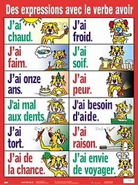 Affiches: Series des verbes No 2 (Séries de 7)