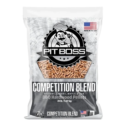 Pit Boss Competition Flavor Hardwood Grilling Pellets - 20lb Bag