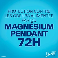 Invisible en bâton Secret sans aluminium, parfum Nénuphar clair, 68 g