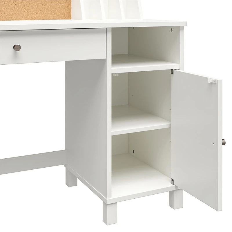 Ameriwood Home Abigail Bureau pour enfants avec chaise, blanc