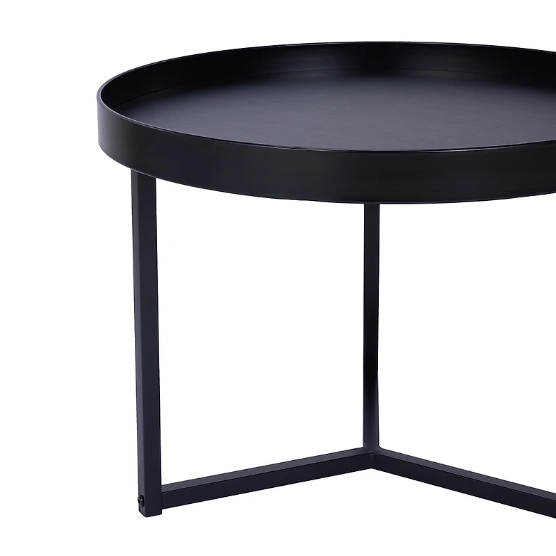 Anko Noir Coffee Table Set, Set of 2 coffee tables