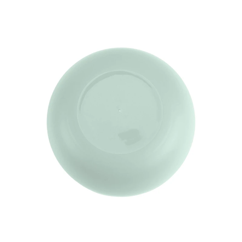 Mainstays Polypropylene Scalloped Round Plate, Mint