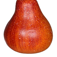 3.5inch Height  Harvest  Mini Foam Pear-Orange