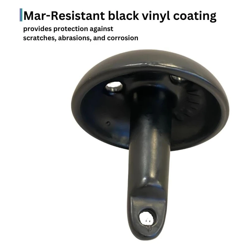 Ancre champignon avec revêtement en vinyle Blue Dog Marine, ancre de bateau robuste de 10 lb offrant une excellente puissance de maintien sur la boue, les mauvaises herbes et les fonds mous