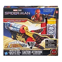 Marvel Spider-Man Super Web Slinger Role-Play Toy, Includes Web Fluid, 2-In-1 Shoots Webs or Water, For Kids Ages 5 and Up