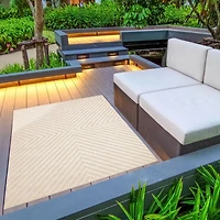 ECARPET Indoor/Outdoor for Balcony, Patio and Garden Milan