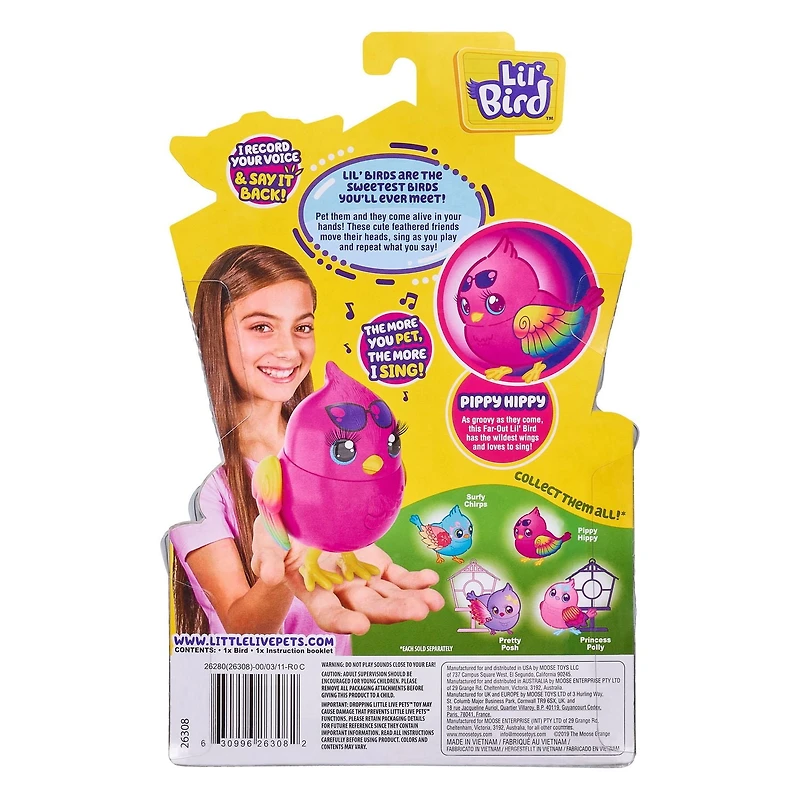 P’tit Oiseau Little Live Pets : Pippy Hippy