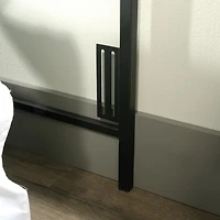 Sauder® Collection Boulevard Cafe Tête de lit, Finition Black, 423271