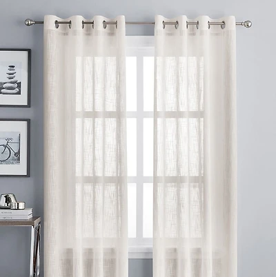 hometrends Textured Sheer Panel
