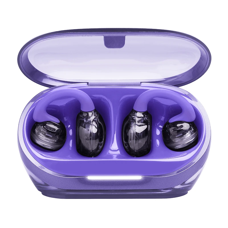 Casque sans fil à oreilles ouvertes JBL Soundgear Clips mauve