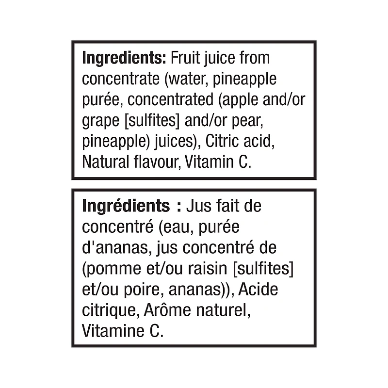Jus d’ananas 960 ml