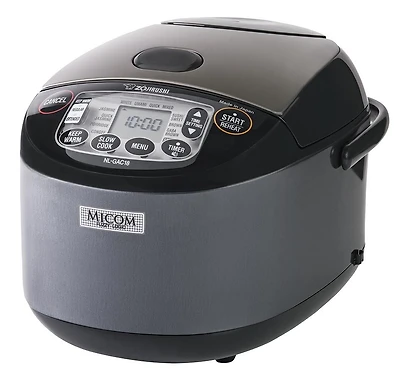 Zojirushi 10Cups Made in Japan Umami® Micom Rice Cooker & Warmer NL-GAC18BM