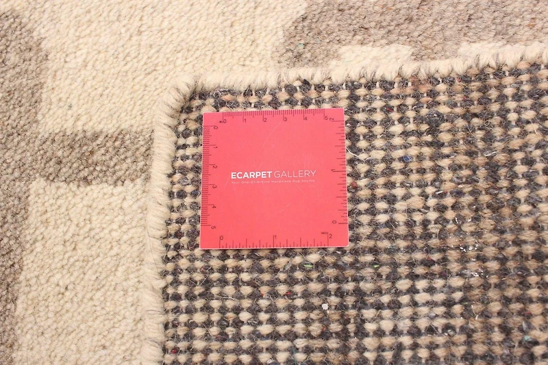 ECARPETGALLERY 4'11" x 7'8" Moroccan Tangier Hand-knotted Area Rug for Living Room, Dining Room and Bedroom in Ivory