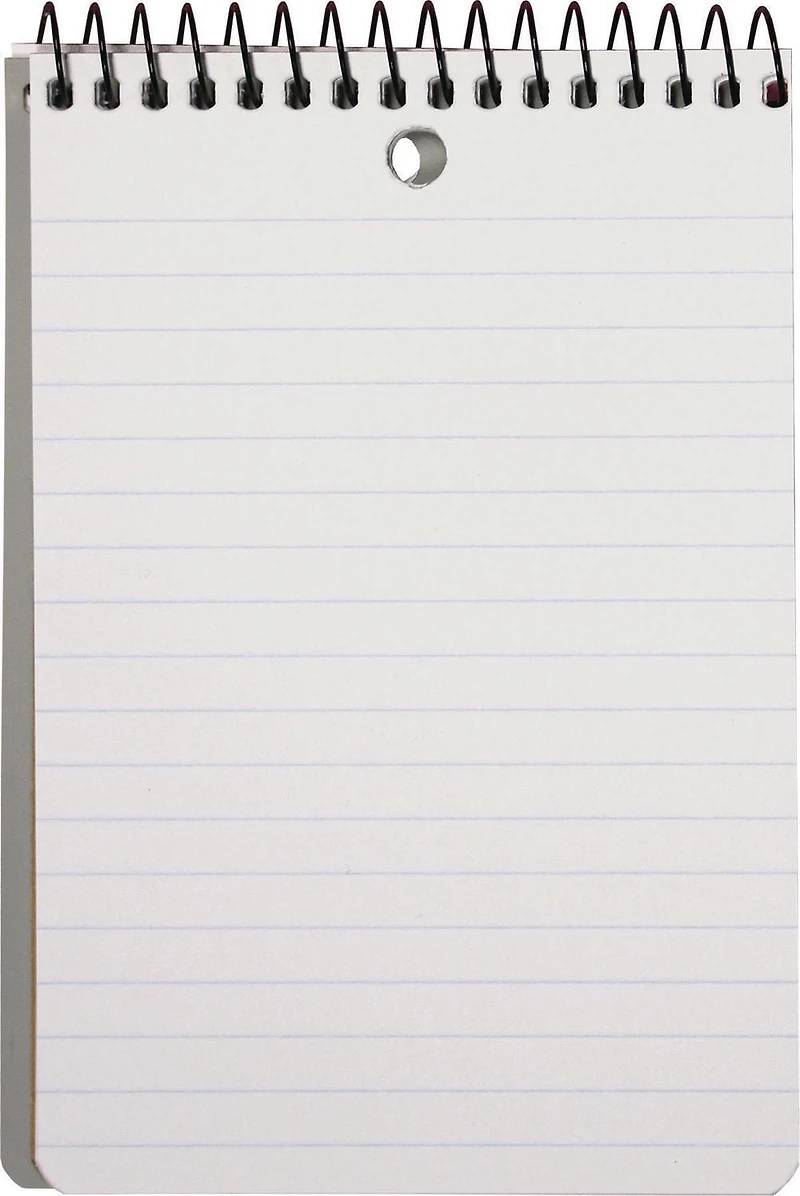 Mead Poly Memo Book, 4 x 6, 75ct, Poly Memo Book