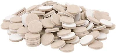 SoftTouch 1" Self-Stick Felt Pads 160 pieces Bonus Pack