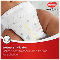 Couches HUGGIES Snug & Dry, Emballage Giga