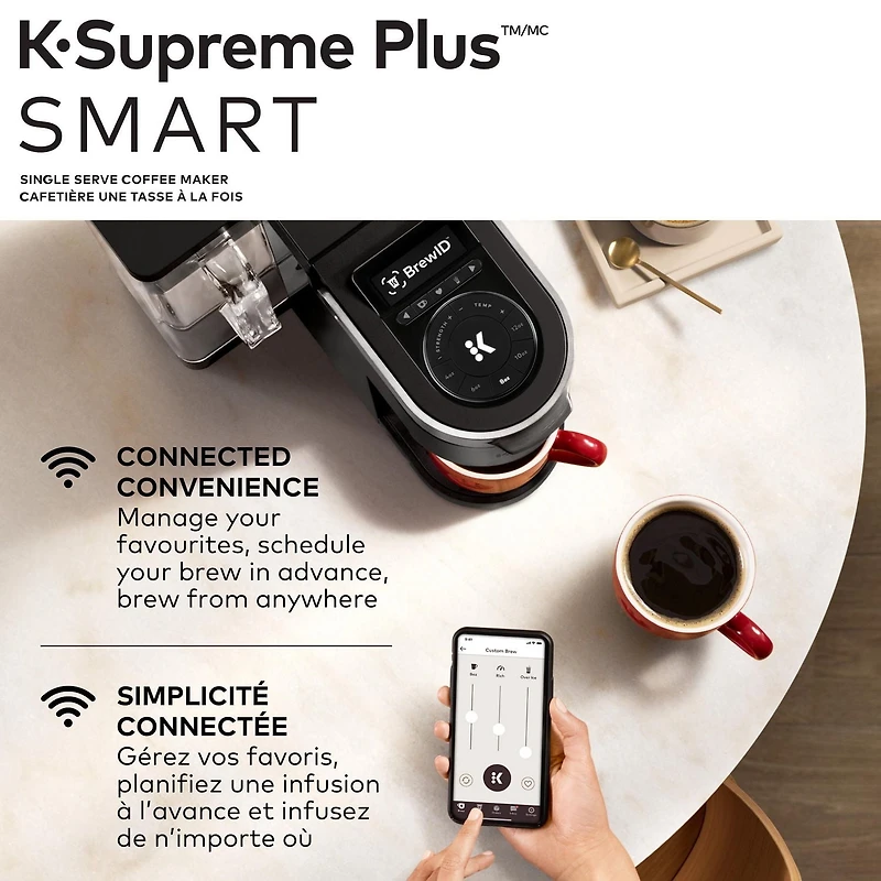 Keurig® K-Supreme Plus SMART Single Serve K-Cup Pod Coffee Maker