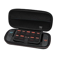 PowerA Protection Case for Nintendo Switch 2 - Black, Officially Licensed, Protective Storage, Holds up to 9 Game Cards and 2 microSD Express Cards, Integrated Play Stand
