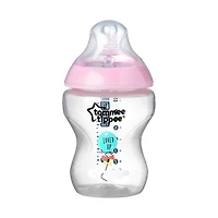 Biberons décorés Closure to nature de Tommee Tippee pour filles