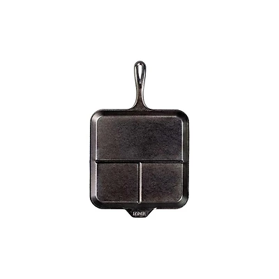 Lodge 11 Inch Cast Iron Divided Griddle