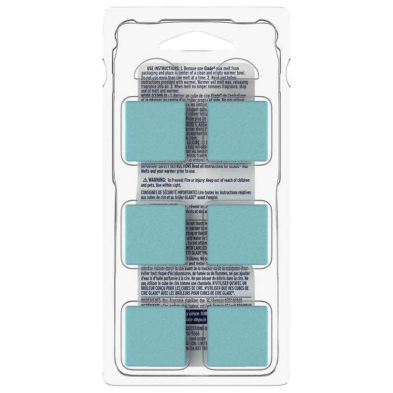 Glade® Cubes de Cire, Vagues D`eau