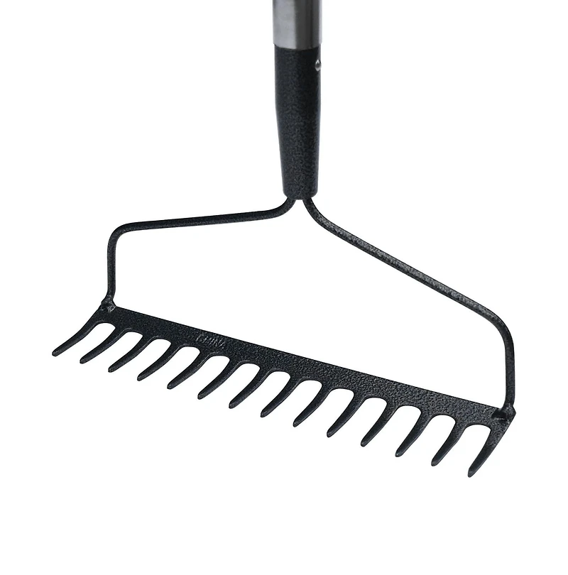 Alterra Fiberglass Long Handle 14-tine Bow Rake
