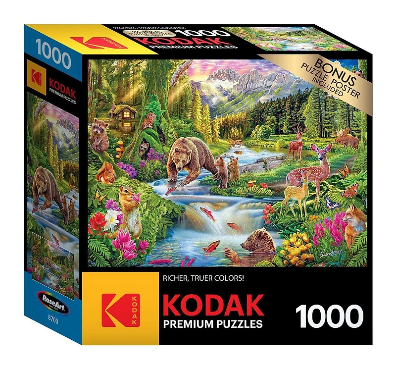 Kodak 1000 Piece Jigsaw Puzzle - Wild Frontier by Steve Sundram