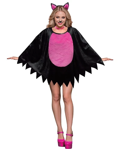 WAY TO CELEBRATE HALLOWEEN CHAT NOIR PONCHO KIT