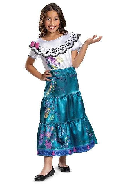 Déguisement Disney Encanto Mirabel Fille