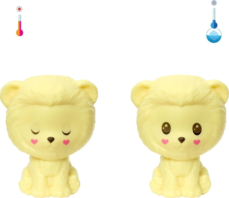 Barbie Cutie Reveal Cozy Cute Tees Series Chelsea Doll & Accessories, Plush Lion, Brunette Small Doll