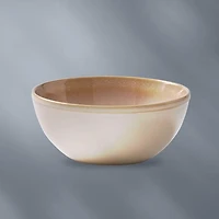 Corelle® Stoneware 21oz Bowl, Oatmeal, Reactive Glaze, 4-pack