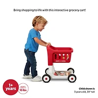 Radio Flyer Chariot de Courses Scan & Tri avec Lumières & Sons Trotteur Bébé avec Roues Chariot de Courses Rouge pour Enfants 1+