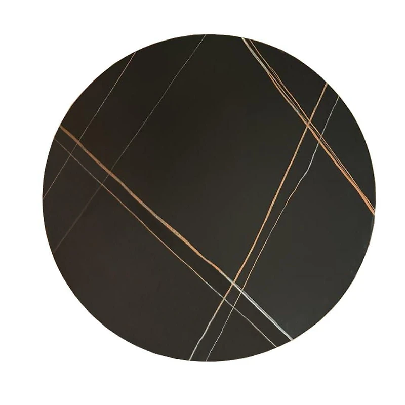 ABSTRA URBAN DINING TABLE , High quality dining table with golden leg .<br>Overall: 28.75"H x 35.5"W x 35.5"D