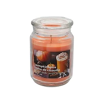 Citrouille Spice Tart Bougie Parfumée Pot W / Couvercle En Verre