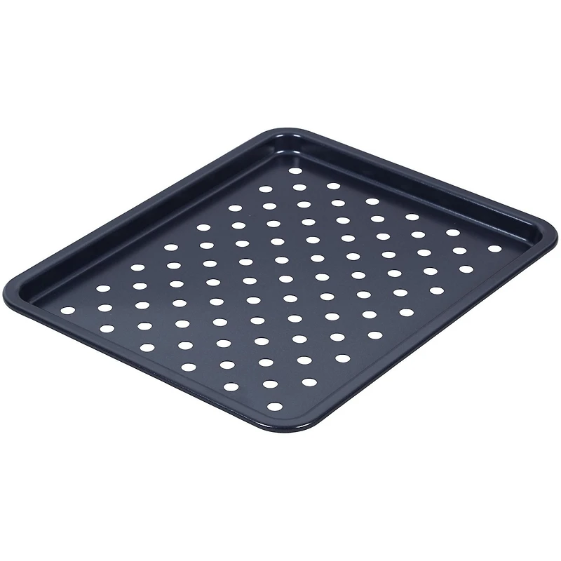 Ensemble de moules pour four-grilloir au revêtement antiadhésif infusé de diamants, bleu marin Wilton
