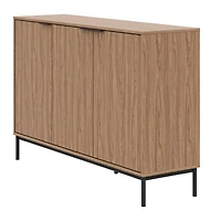 Connor 3-Door Buffet in Light Walnut