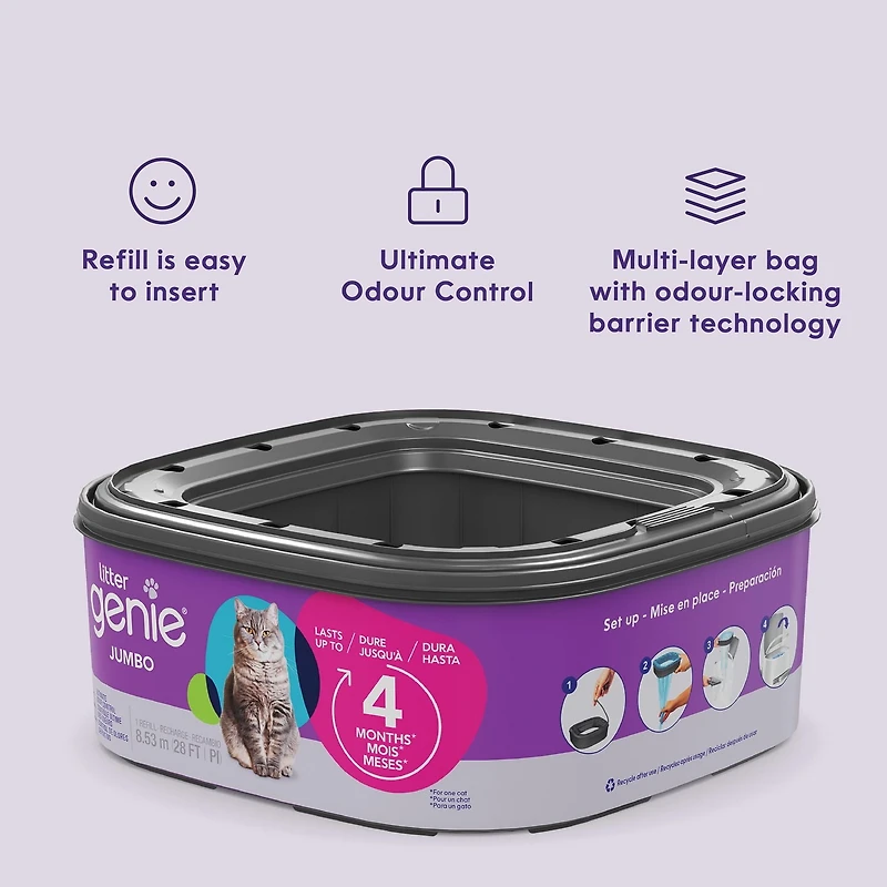 Recharge Litter Genie Jumbo - 2pk