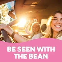 Jelly Belly Hanging Gel Car Air Freshener (Island Punch Scent, 1 Pack), Hanging Gel Car Air Freshener