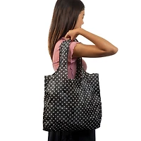 Assorti Sac d'Épicerie Réutilisable avec Poignées Grand Sac de Courses Réutilisable, Pliable et Écologique