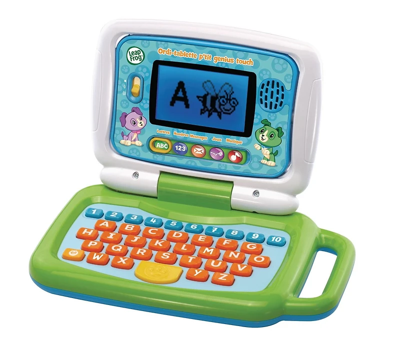 LeapFrog 2-in-1 Leaptop Touch™ - Toddler Learning Toy - French Version, 2 to 5 years