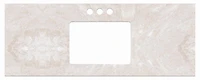 Imaginations Américaines 47.6-po. W Quartz Beige